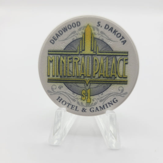 Mineral Palace Casino Deadwood South Dakota $1 Casino Chip