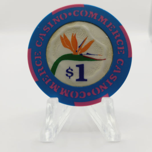 Commerce Casino Hotel Commerce California $1 Casino Chip