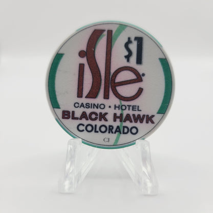 Isle Casino Hotel Black Hawk Colorado $1 Casino Chip