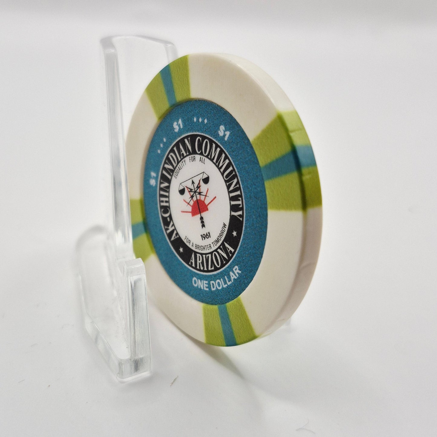 Harrah's Ak-Chin Casino Resort Maricopa Arizona $1 Casino Chip