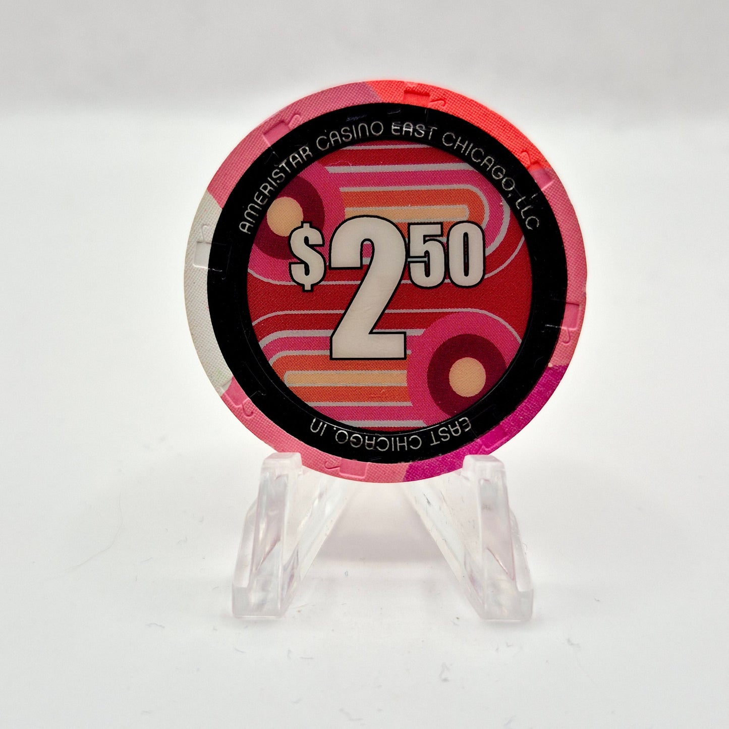 Ameristar Casino East Chicago Indiana 2008 $2.50 Casino Chip
