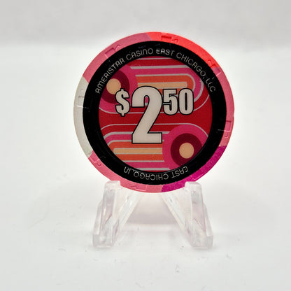 Ameristar Casino East Chicago Indiana 2008 $2.50 Casino Chip