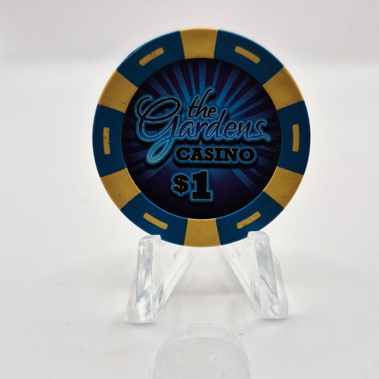 The Gardens Casino Hawaiian Gardens California 2014 $1 Casino Chip