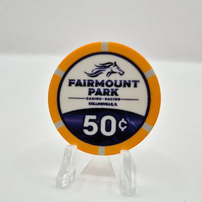 Fairmount Park Casino & Racing Collinsville Illinois 2026 $.50 Casino Chip