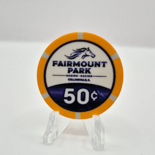 Fairmount Park Casino & Racing Collinsville Illinois 2026 $.50 Casino Chip