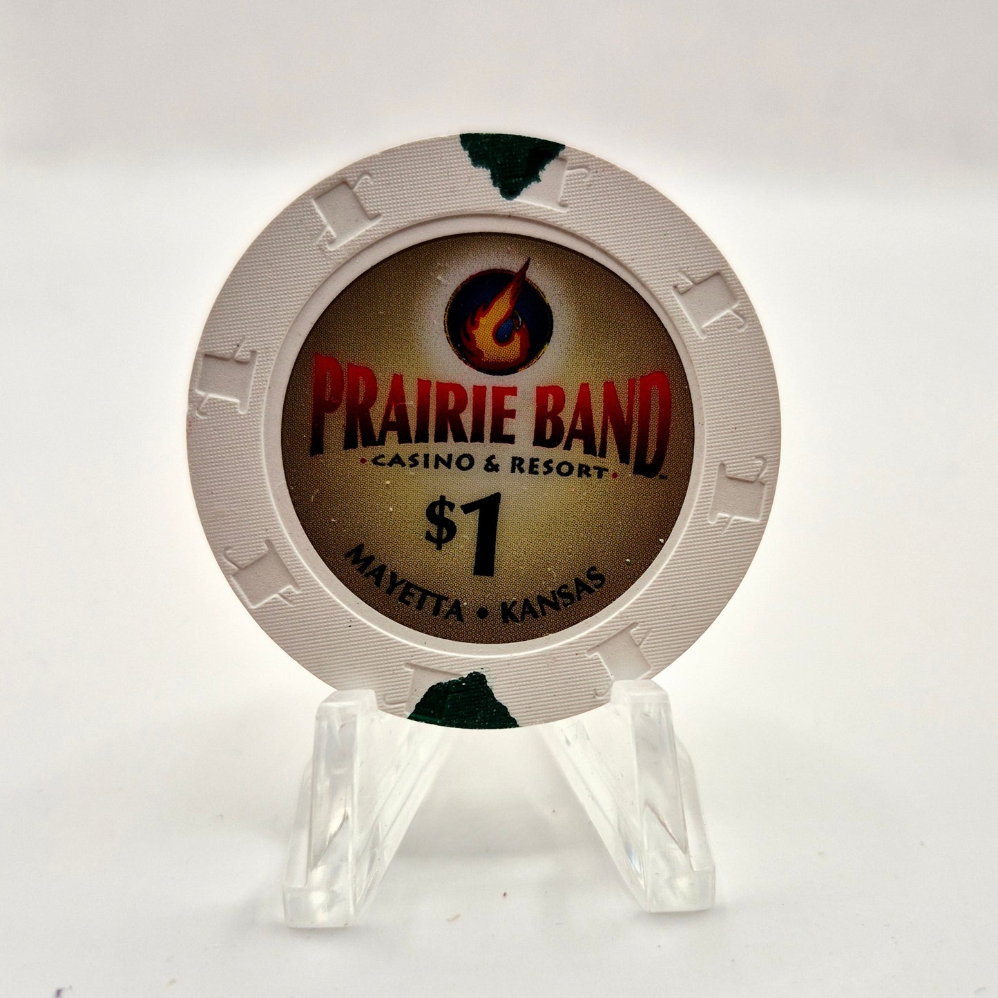 Prairie Band Resort Casino Mayetta Kansas 2021 $1 Casino Chip