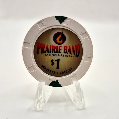 Prairie Band Resort Casino Mayetta Kansas 2021 $1 Casino Chip