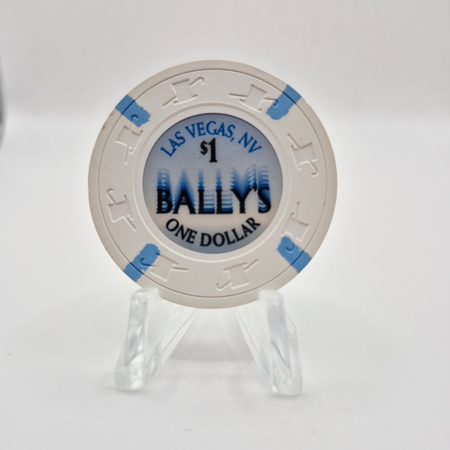 Bally’s Casino Las Vegas Nevada 2008 $1 Casino Chip E7744