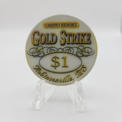 Gold Strike Casino Robinsonville (Tunica) Mississippi $1 Casino Chip