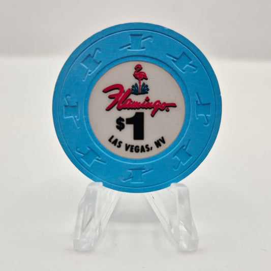Flamingo Hotel & Casino Las Vegas Nevada 2011 $1 Casino Chip E9945