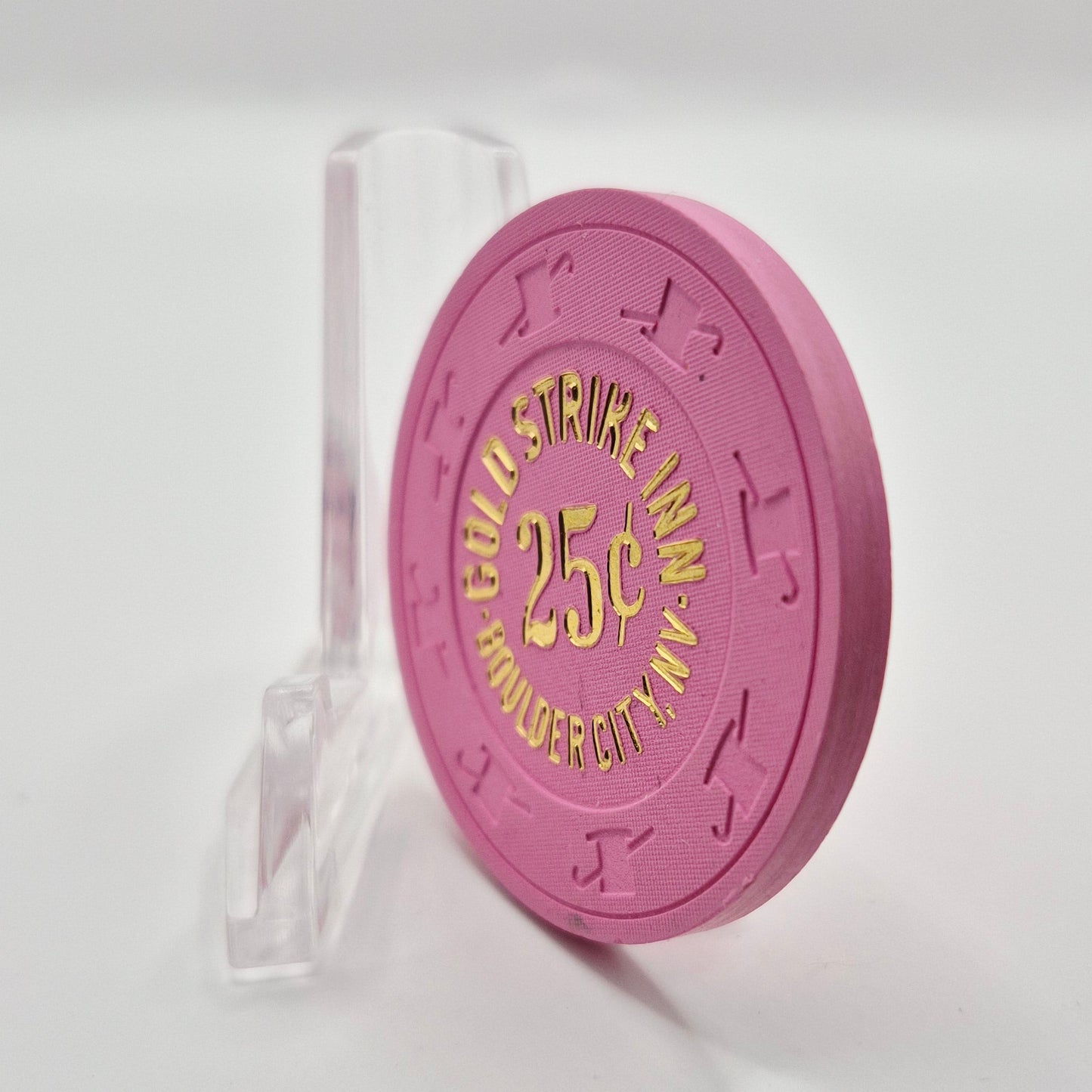 Gold Strike Inn Boulder City Nevada 1996 $.25 Casino Chip N3104.1