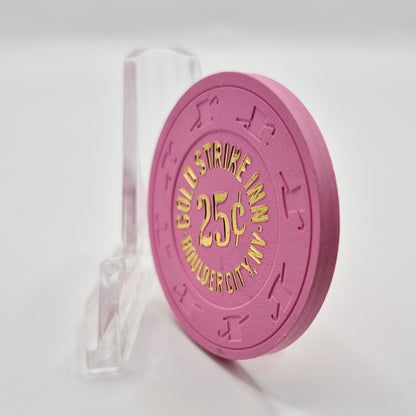 Gold Strike Inn Boulder City Nevada 1996 $.25 Casino Chip N3104.1