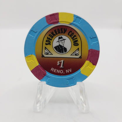 Speakeasy Hotel Casino Reno Nevada 1999 $1 Casino Chip V5615 LTD 1500