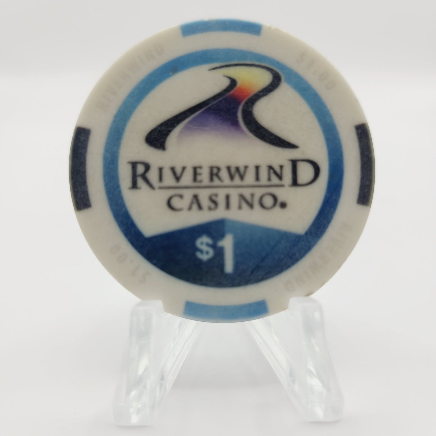 Riverwind Hotel Casino Norman Oklahoma $1 Casino Chip