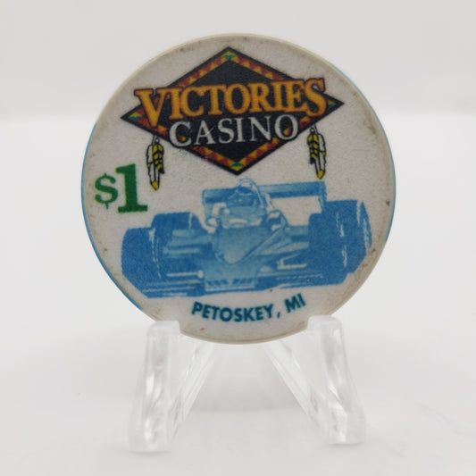 Victories Hotel Casino Petoskey Michigan $1 Casino clChip