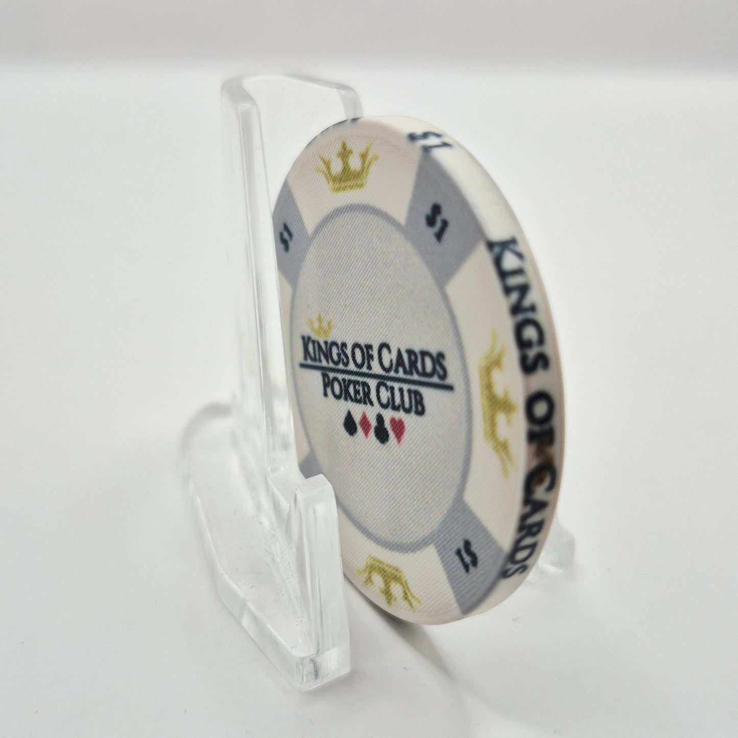 Kings of Cards Poker Club Houston Texas 2021 $1 Casino Chip