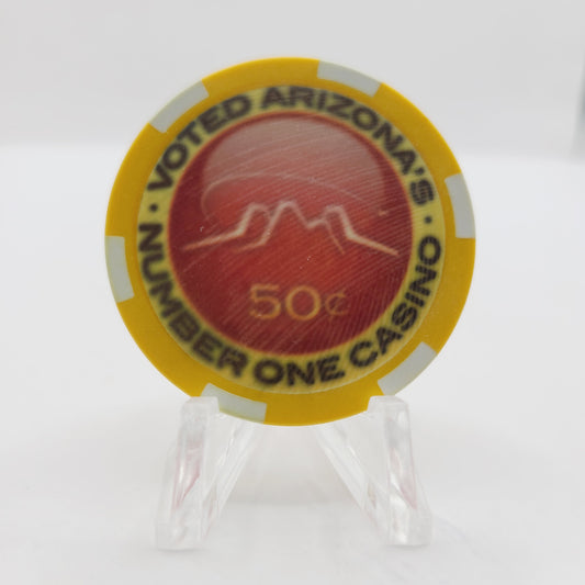 Cliff Castle Casino Hotel Camp Verde Arizona 2012 $.50  Casino Chip