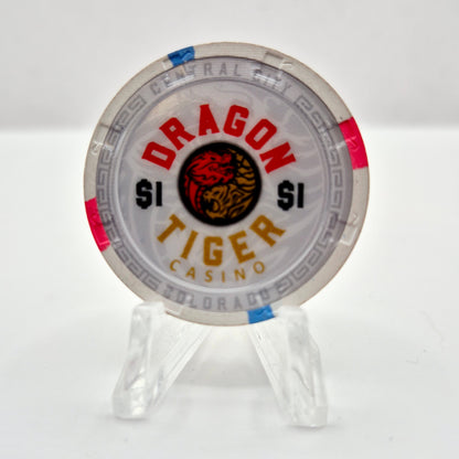Dragon Tiger Casino Central City Colorado $1 Casino Chip