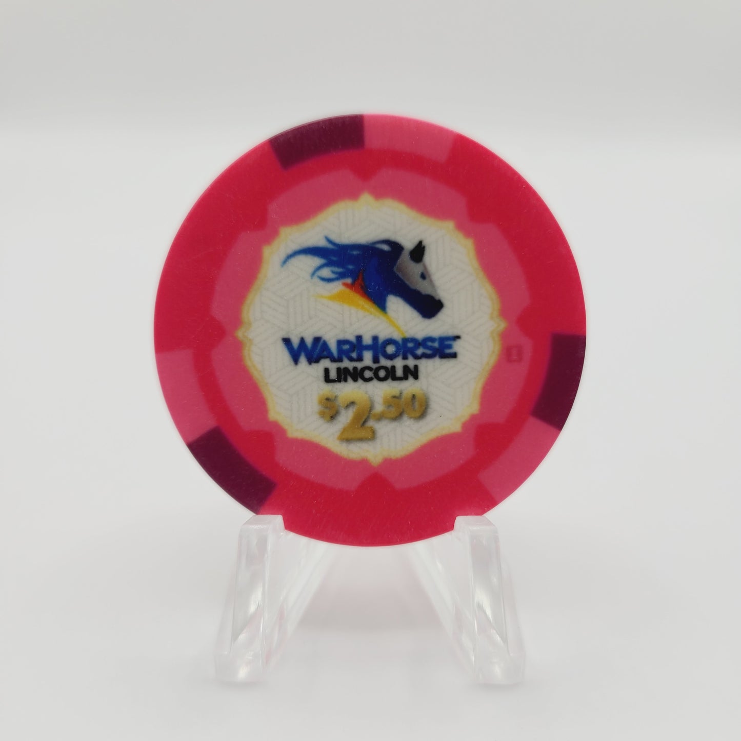 WarHorse Hotel Casino Lincoln Nebraska 2024 $2.50 Casino Chip