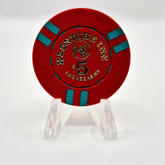 Klondike Inn Hotel Casino Las Vegas Nevada 1988 $5 Casino Chip N1833