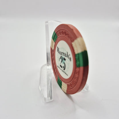 Harrah's Hotel Casino Reno/ Tahoe Nevada 1960 $25 Casino Chip N7165