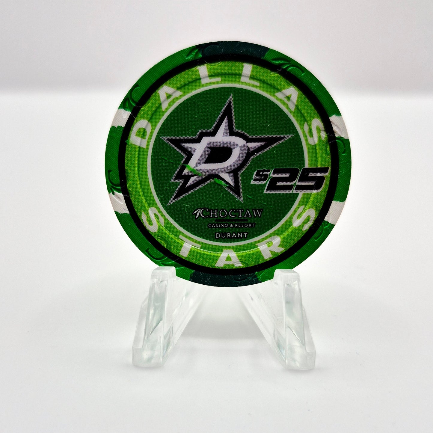 Choctaw Resort Casino Durant Oklahoma 2026 **DALLAS STARS** $25 Casino Chip