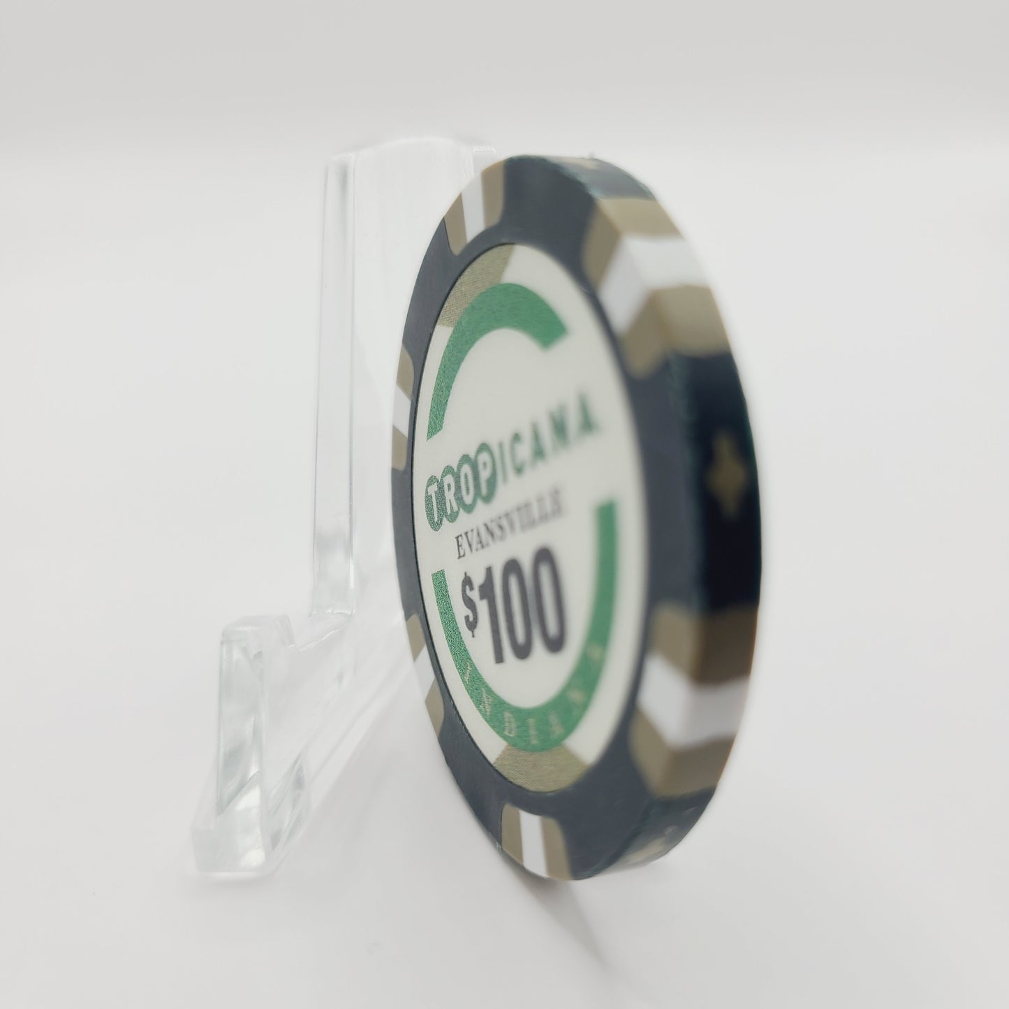 Tropicana Hotel Casino Evansville Indiana 2013 $100 Casino Chip