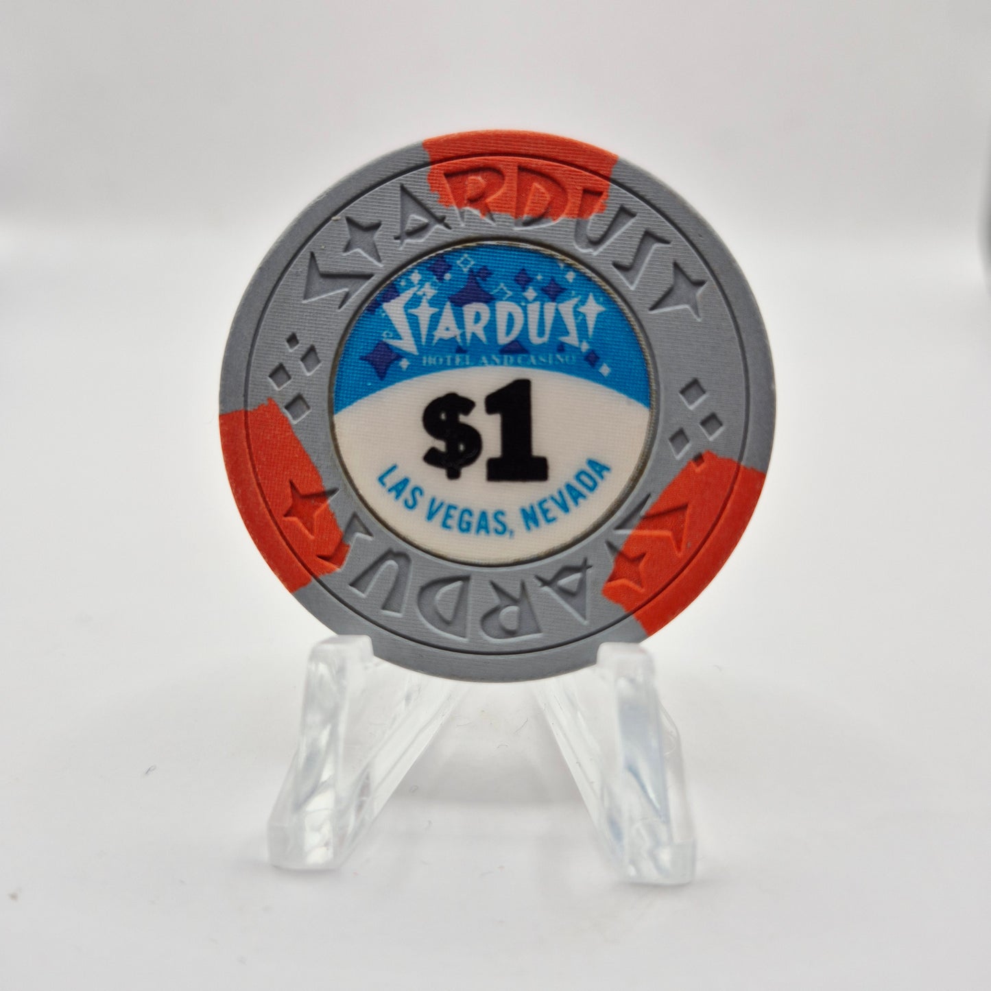 Stardust Hotel Casino Las Vegas Nevada $1 Casino Chip N2231 *Circulated
