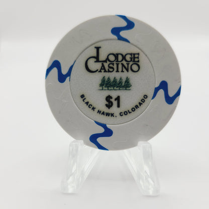 The Lodge Casino Black Hawk Colorado $1 Casino Chip
