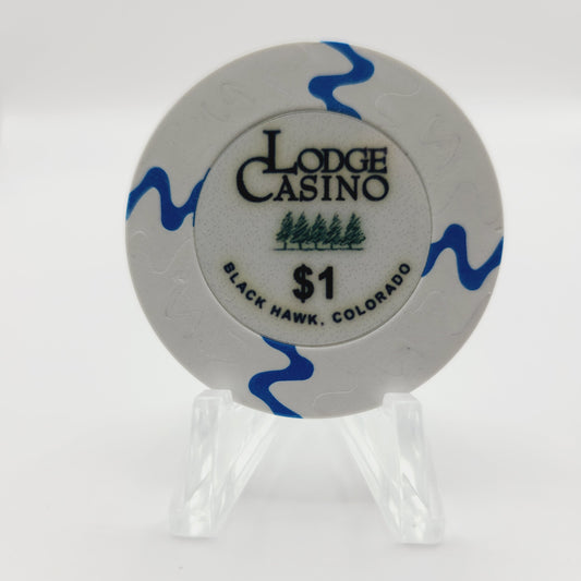 The Lodge Casino Black Hawk Colorado $1 Casino Chip
