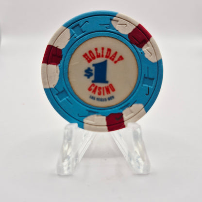 Holiday Casino Las Vegas Nevada 1985 Series 1 $1 Casino Chip N1749