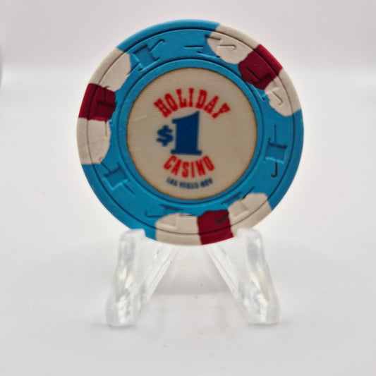 Holiday Casino Las Vegas Nevada 1985 Series 1 $1 Casino Chip N1749