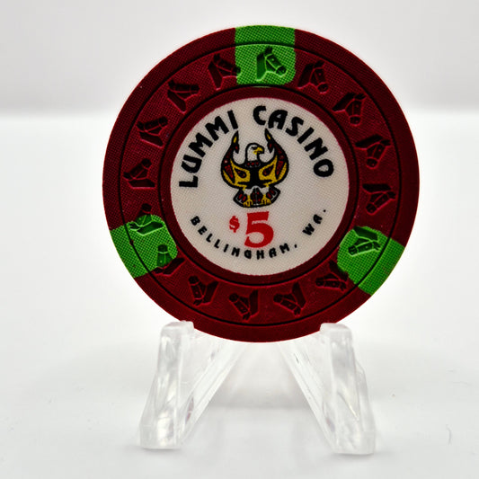 Lummi Casino Bellingham Washington $5 Casino Chip