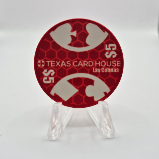 Texas Card House "Las Colinas" Irving Texas 2023 $5 Casino Chip