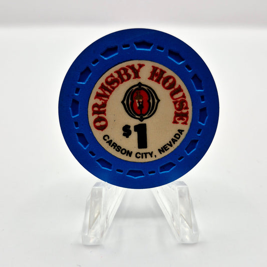 Ormsby House Casino Carson City Nevada 1972 $1 Casino  Chip N5415