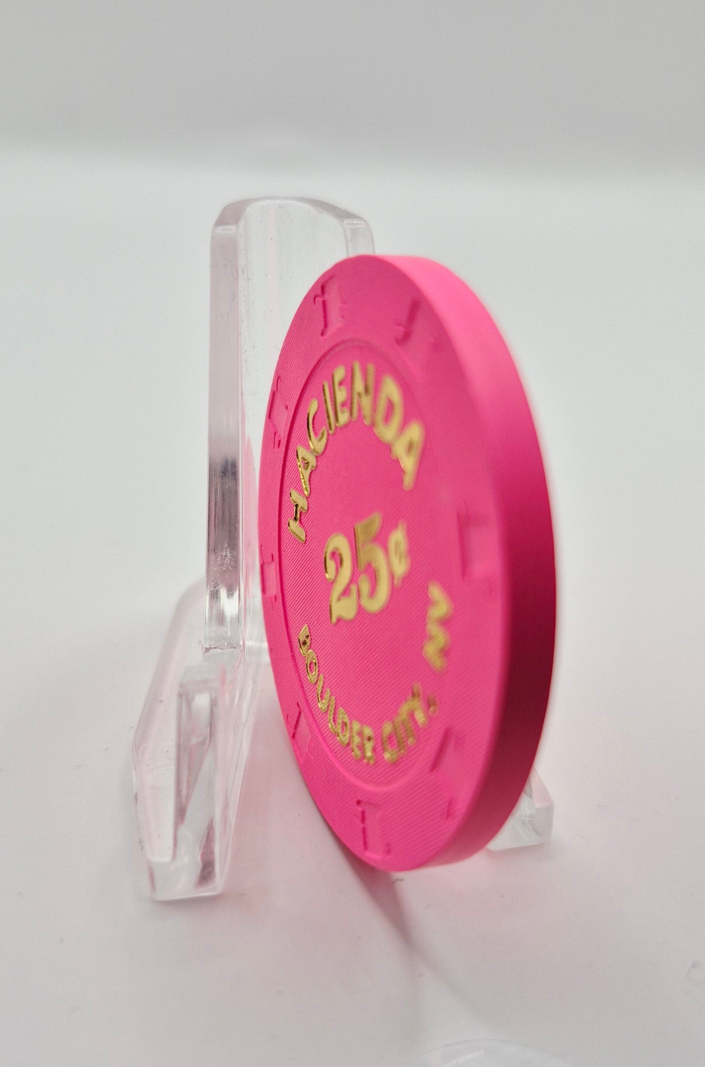 Hacienda Hotel Casino Boulder City Nevada 2005 $.25 Casino Chip E4819