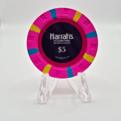Harrah's Hoosier Park Racing & Casino Anderson Indiana 2020 " $5 Casino Chip