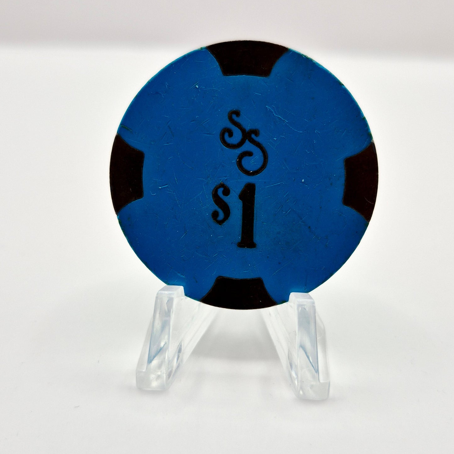 Silver Smith Casino Resort Wendover Nevada 1980 $1 Casino Chip *Circulated