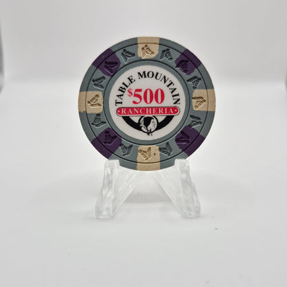 Table Mountain Casino Friant California $500 Casino Chip *UNC