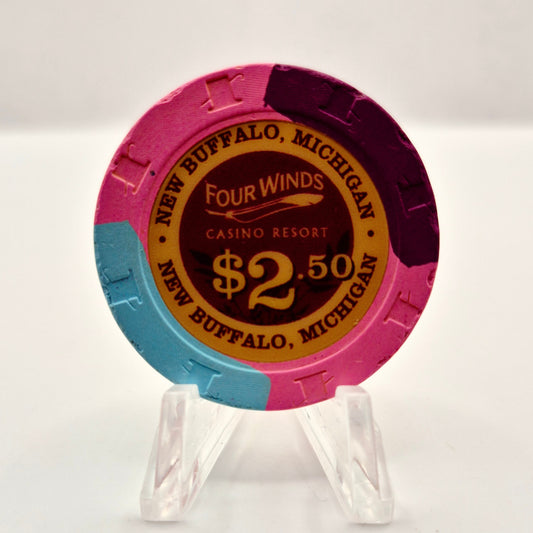 Four Winds Casino New Buffalo Michigan $2.50 Casino Chip