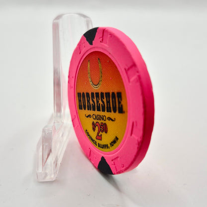 Horseshoe Casino Council Bluffs Iowa $2.50 Casino Chip. *Circulated