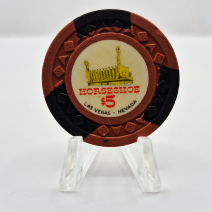 Horseshoe Club Binion's Las Vegas Nevada 1951 $5 Casino Chip N0350