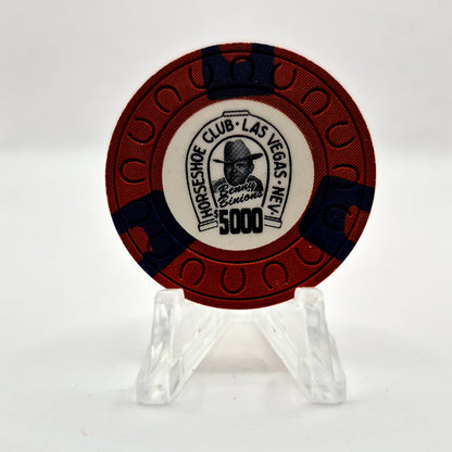 Binion's Horseshoe Casino Las Vegas Nevada $5000 Casino Chip E7175 UNC