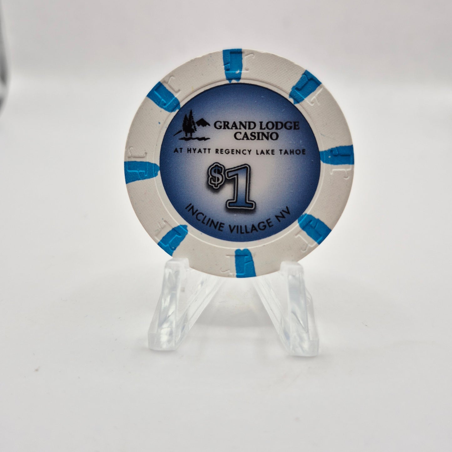 Grand Lodge Casino Incline Village Nevada 2015 $1 Casino Chip D2330