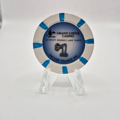 Grand Lodge Casino Incline Village Nevada 2015 $1 Casino Chip D2330