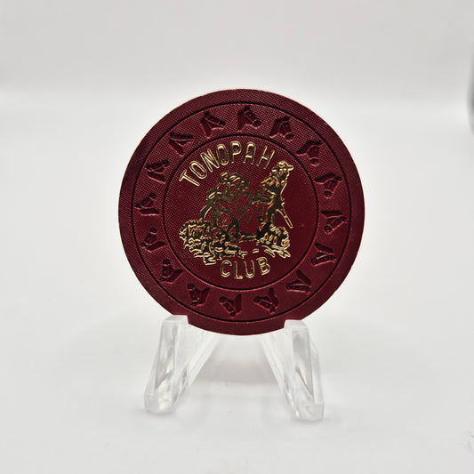Tonopah Club Casino Tonopah Nevada 1969 $1 Casino Chip N4322