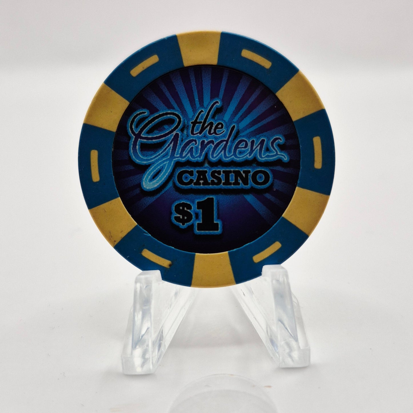 The Gardens Casino Hawaiian Gardens California 2014 $1 Casino Chip