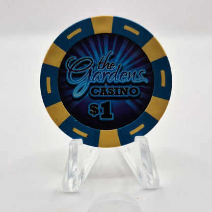 The Gardens Casino Hawaiian Gardens California 2014 $1 Casino Chip