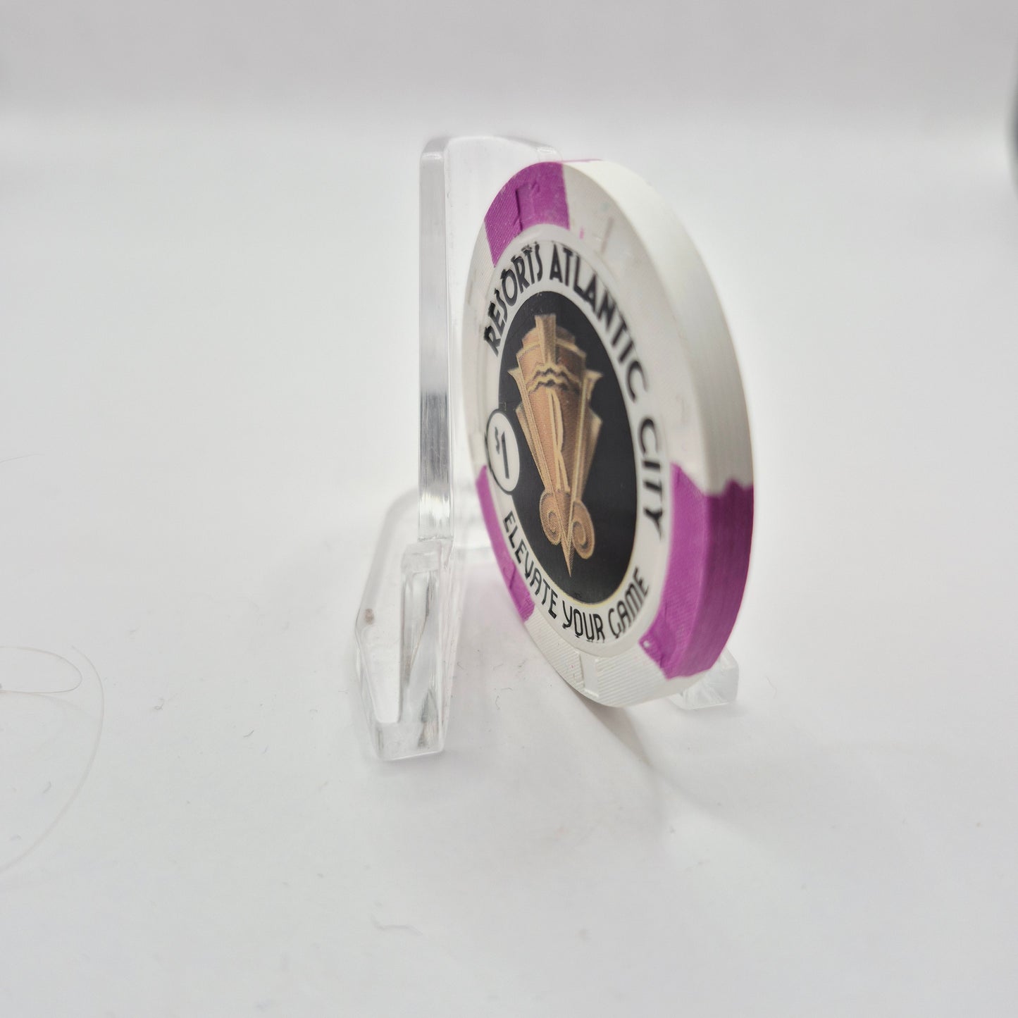 Resorts International Casino Atlantic City New Jersey $1 Casino Chip