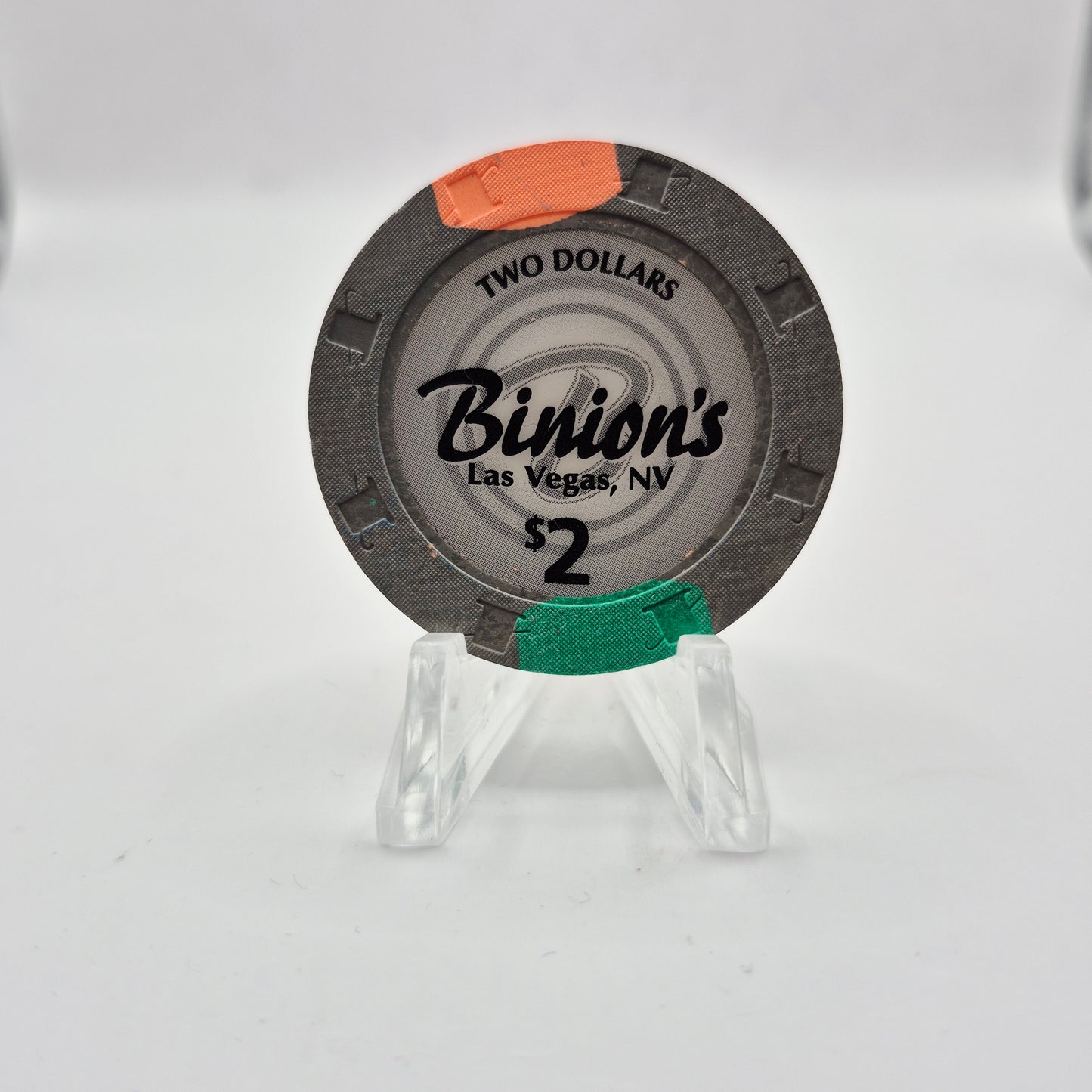 Binion's Gambling Hall Las Vegas Nevada 2005 $2 Casino Chip E4512